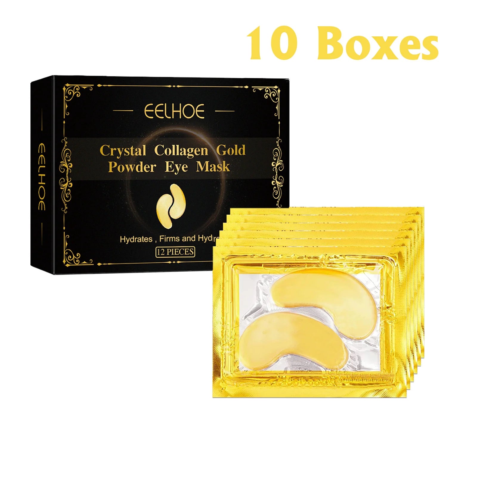 EELHOE Gold Collagen Eye Patches