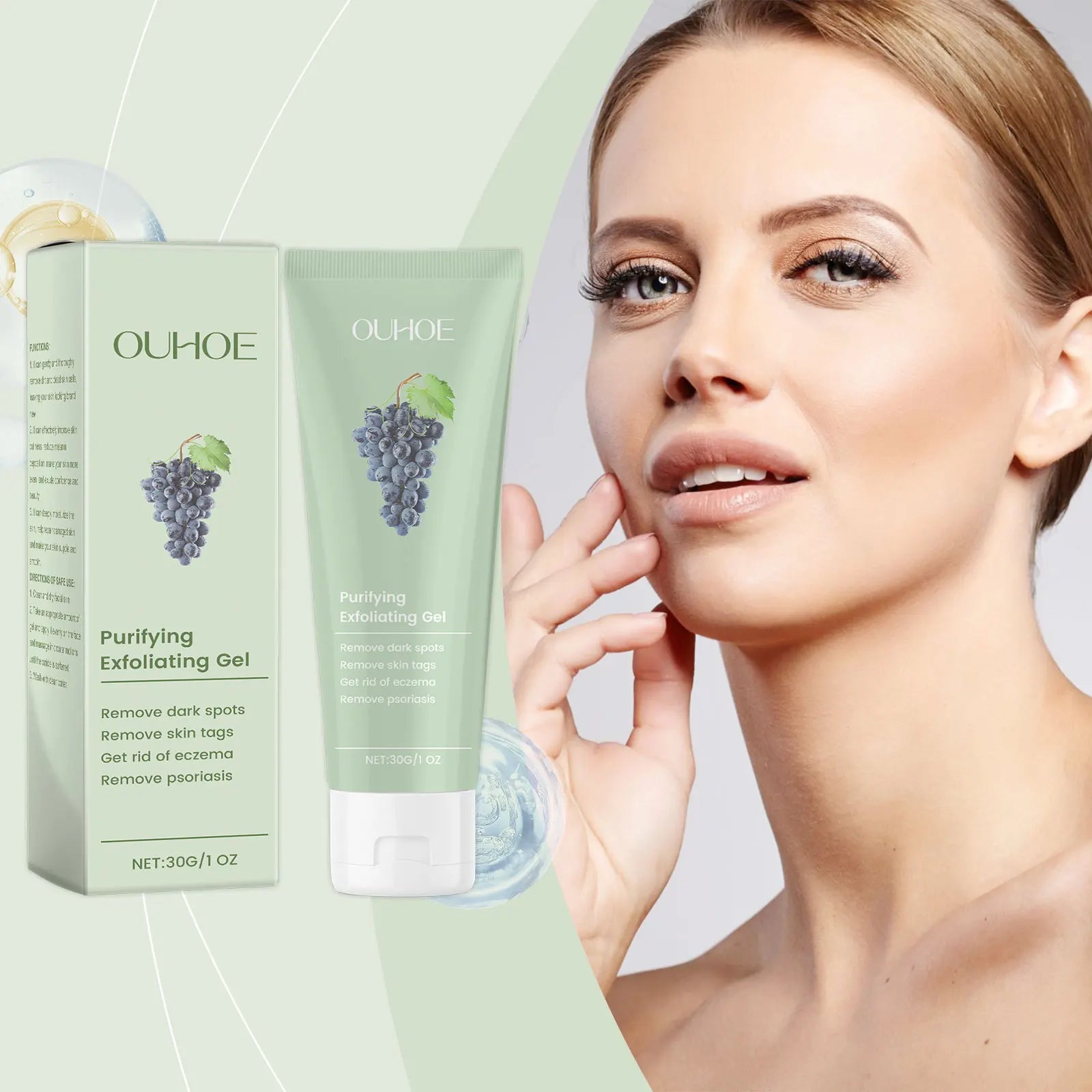 Ouhoe Peeling-Gesichtsgel 30 g