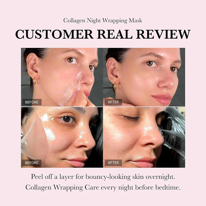 5PC Korean Collagen Peel-Off Face Mask