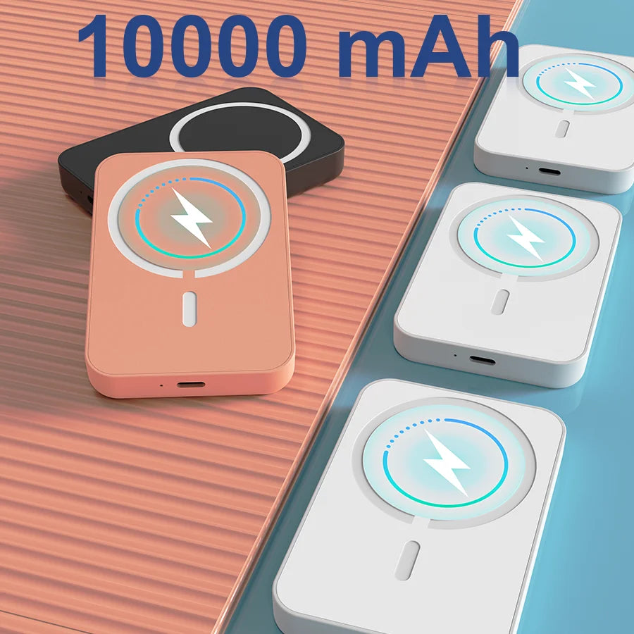 5000 mAh kabellose magnetische Powerbank