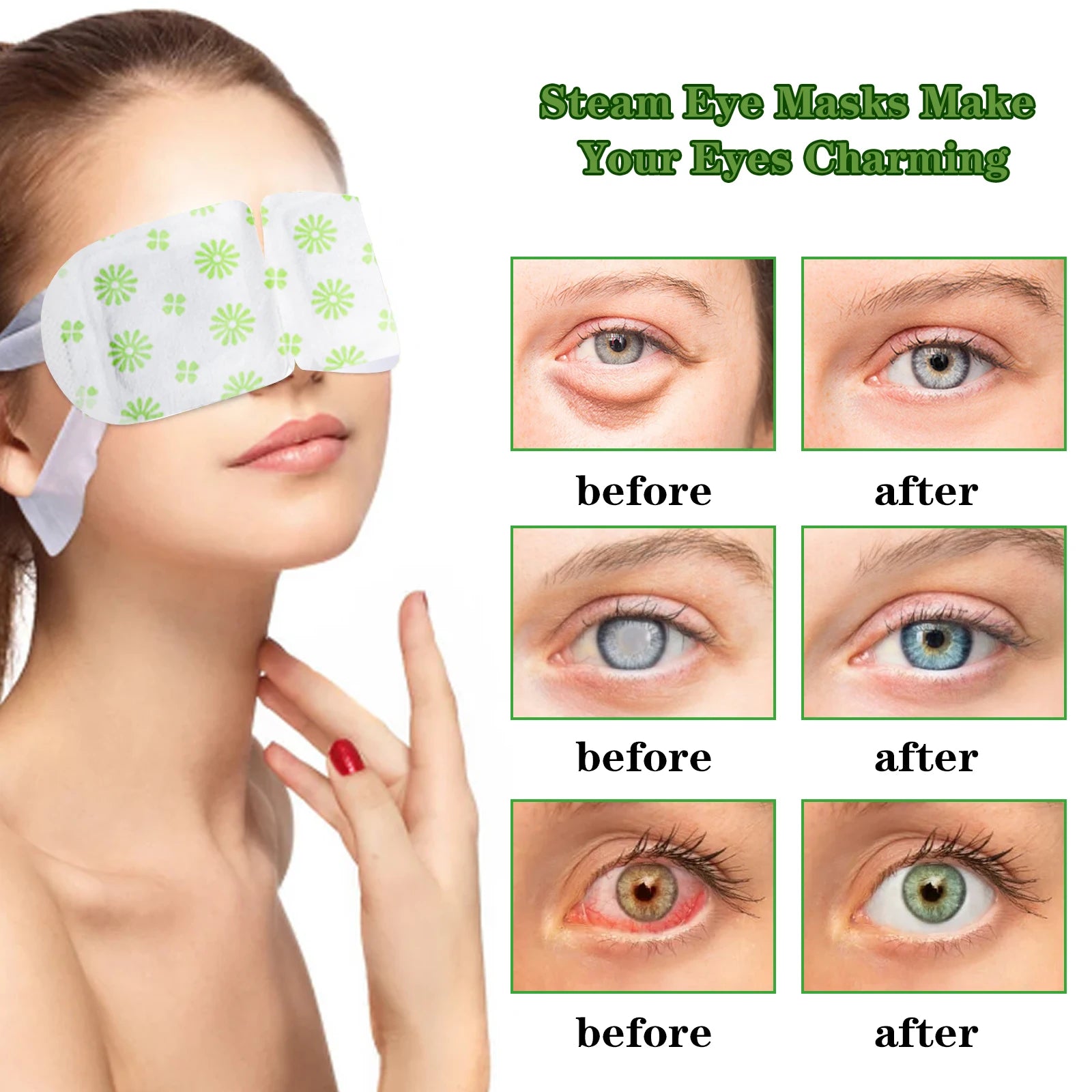 Eelhoe Herbal Steam Eye Mask