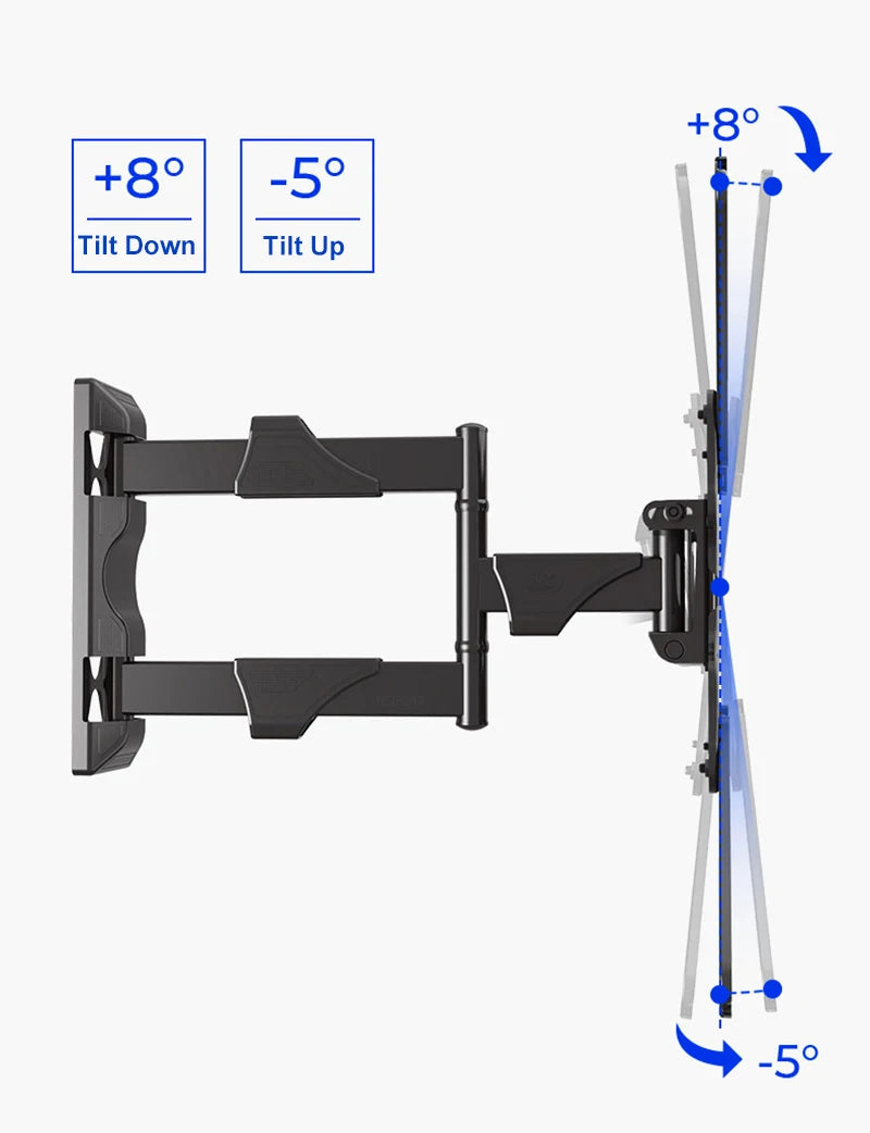 NB P4 Full Motion TV Wall Mount 32-55