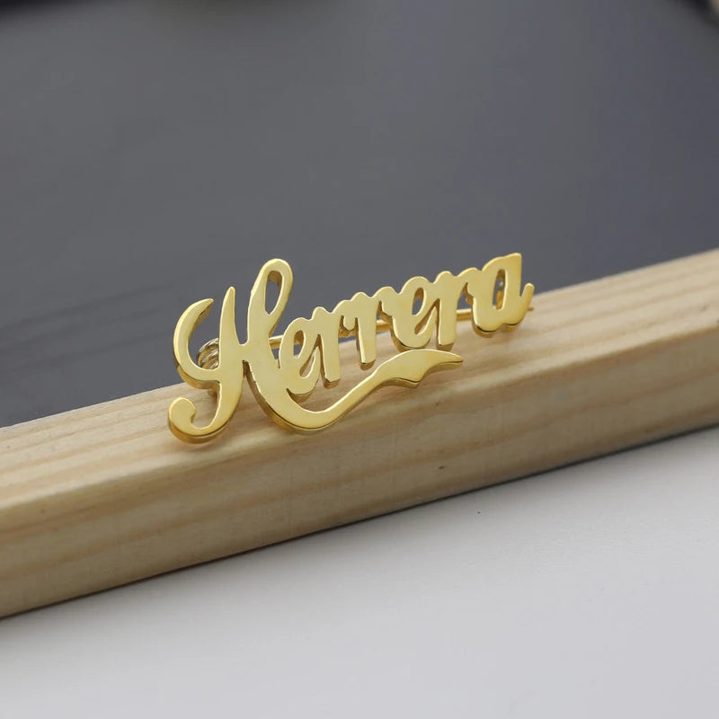 DUOYING Vintage Personalized Brooch