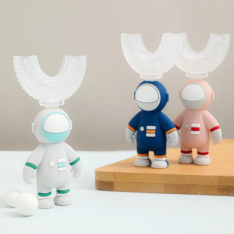 Lasst uns eine Astronauten-Kinderzahnbürste basteln