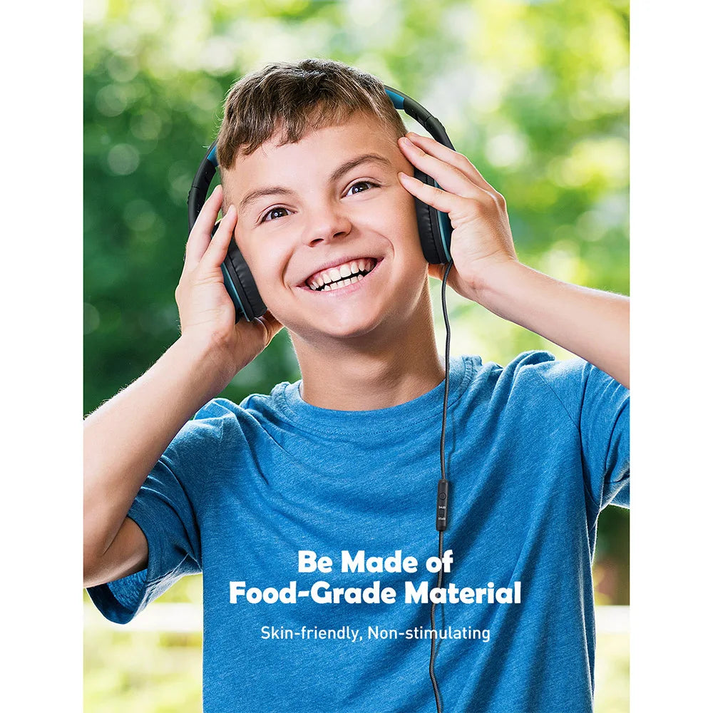 Mpow CH6S Kids Wired Headphones w/ Mic