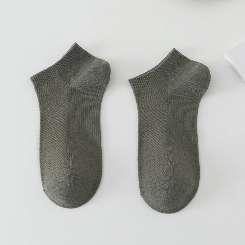 Chaussettes invisibles en polyester pour hommes