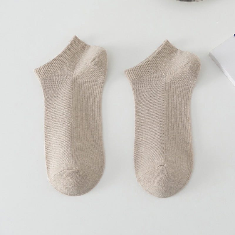 Chaussettes invisibles en polyester pour hommes