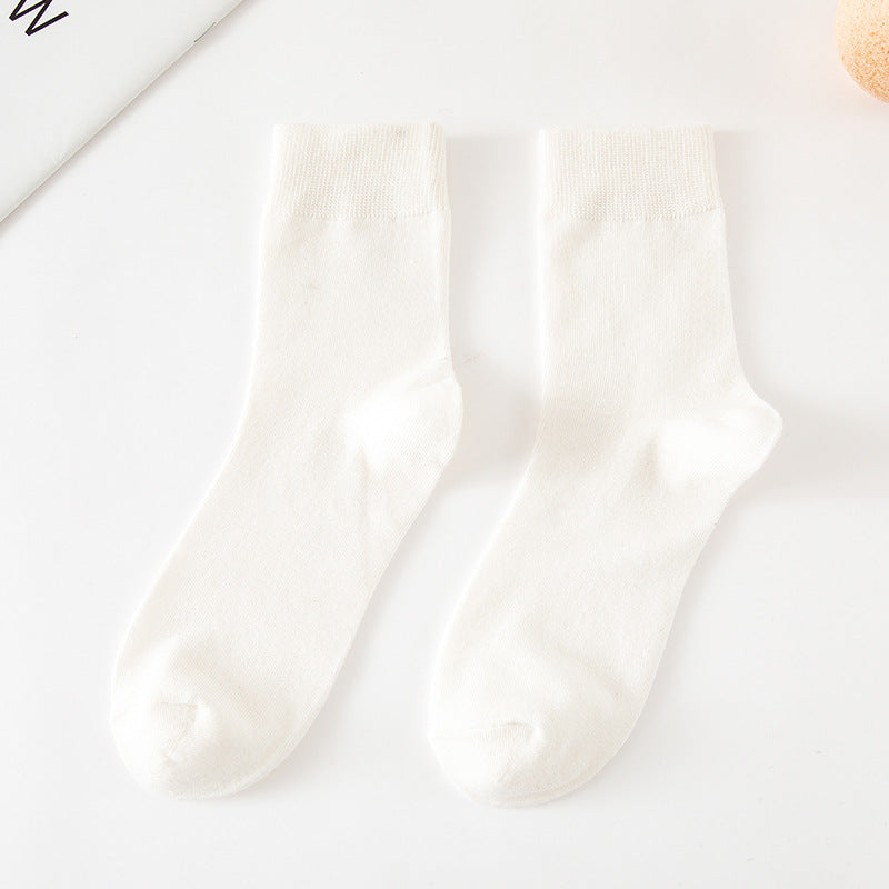 Einfarbige Schlauchsocken