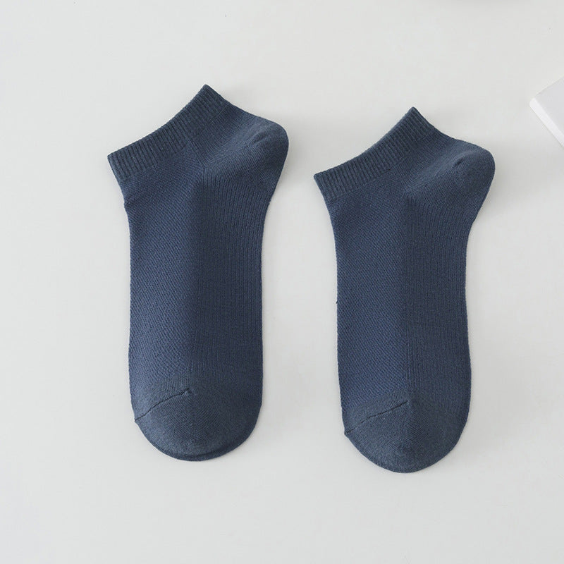 Chaussettes invisibles en polyester pour hommes