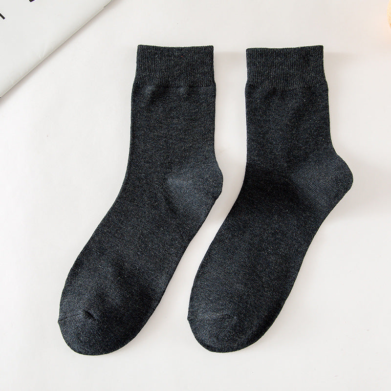 Einfarbige Schlauchsocken