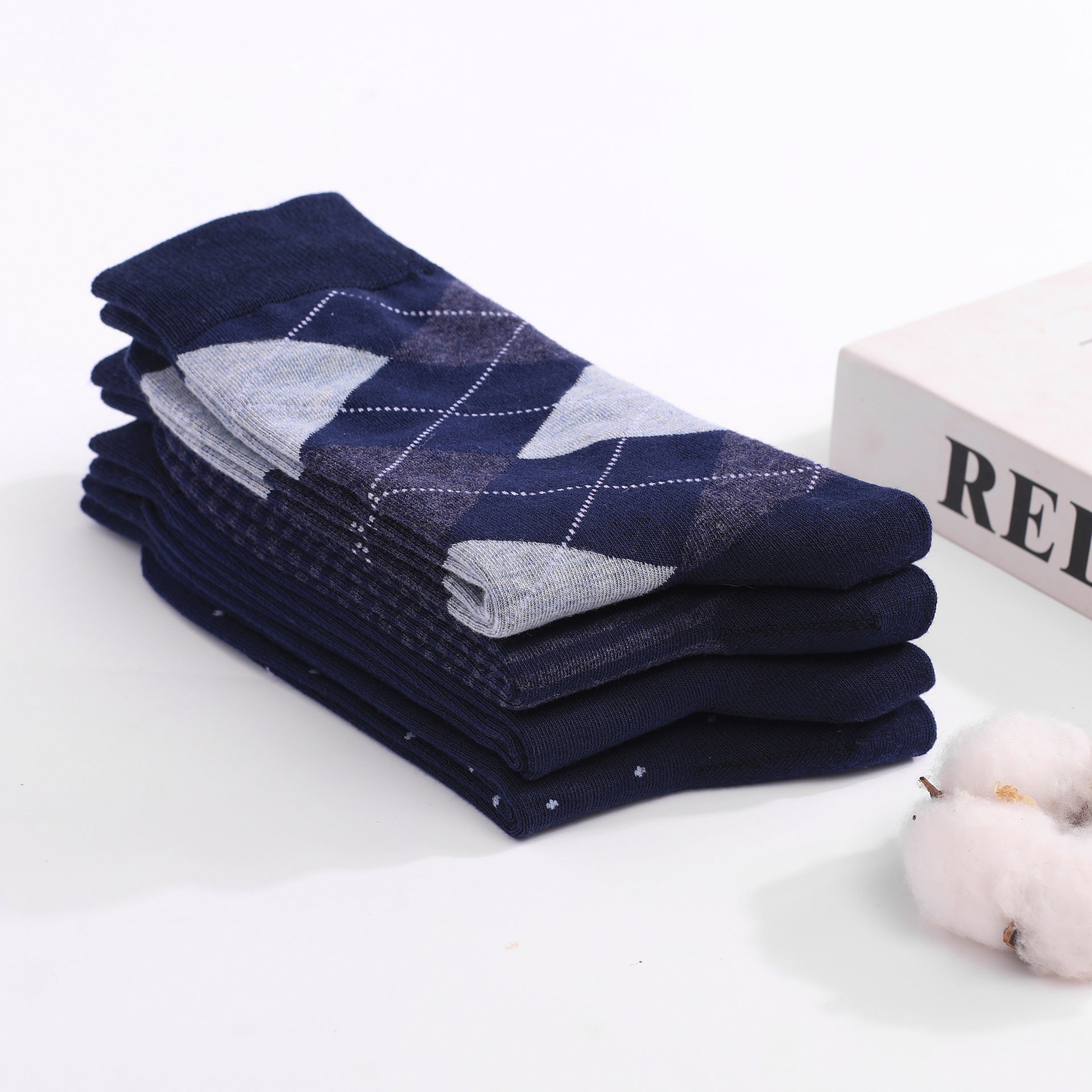 Herren Plus Deodorant-Baumwollsocken