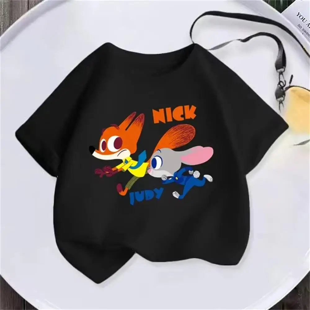 Anime Demon Print Kids & Men T-Shirt