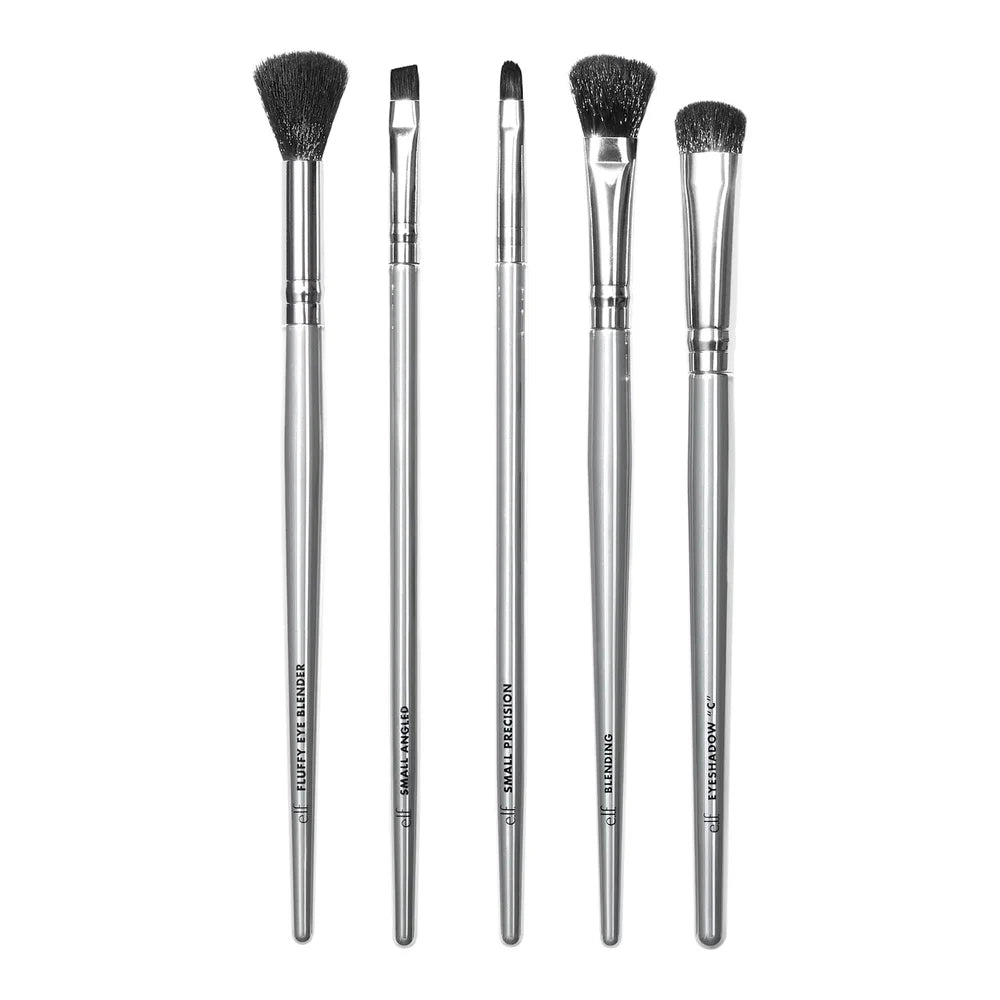 Smoky Eye Brush Kit, 5 Vegan Brushes