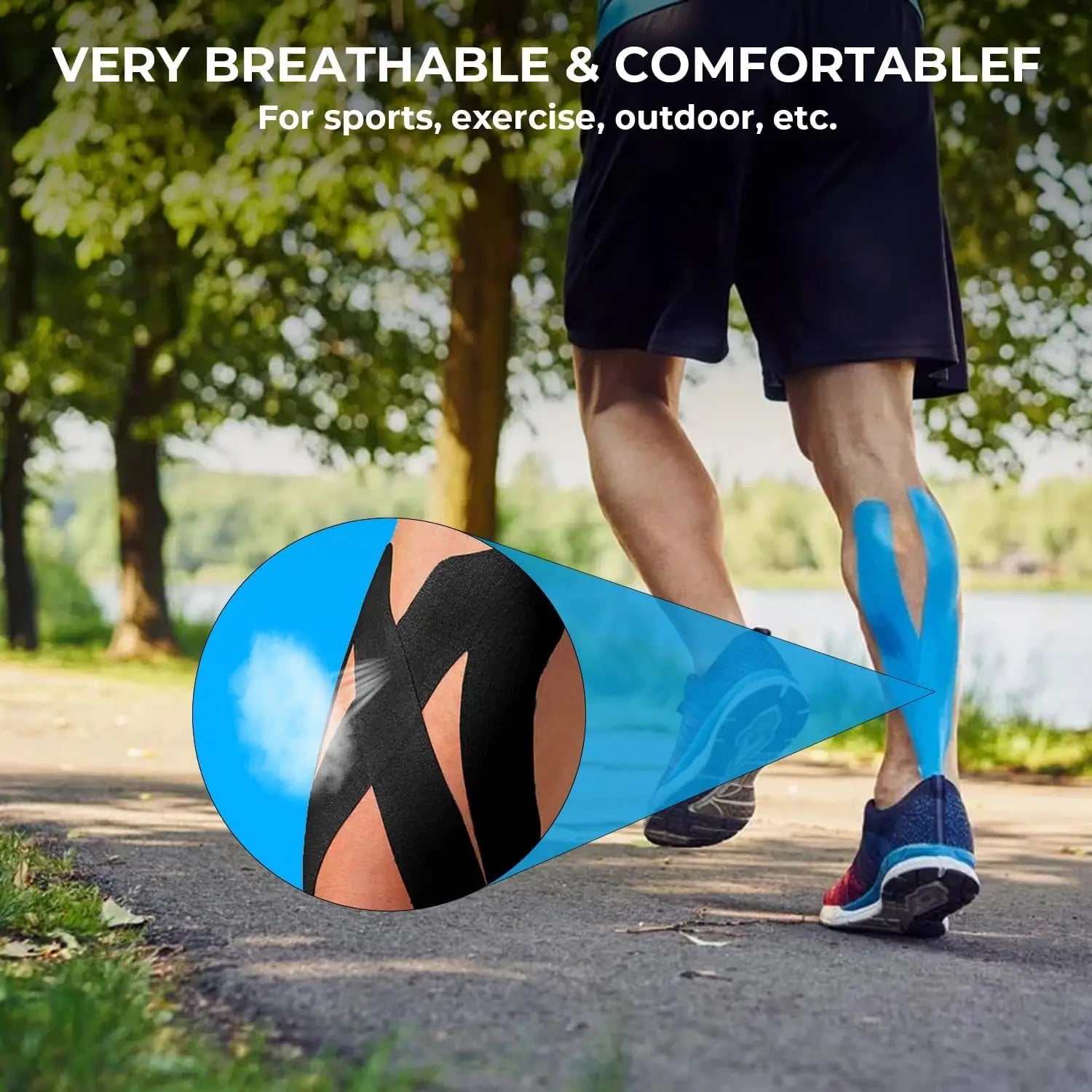 Waterproof Kinesiology Tape Roll 16ft