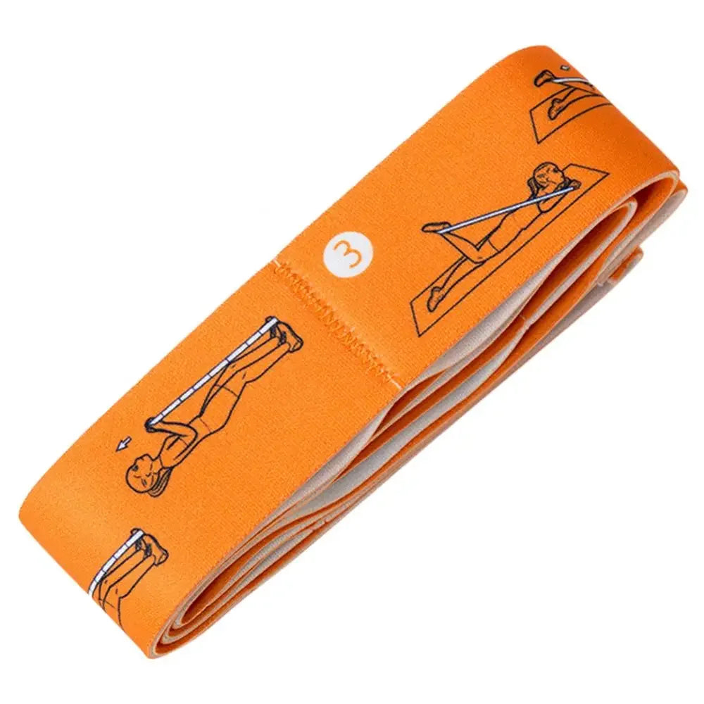 Elastisches Yoga- und Pilates-Widerstandsband