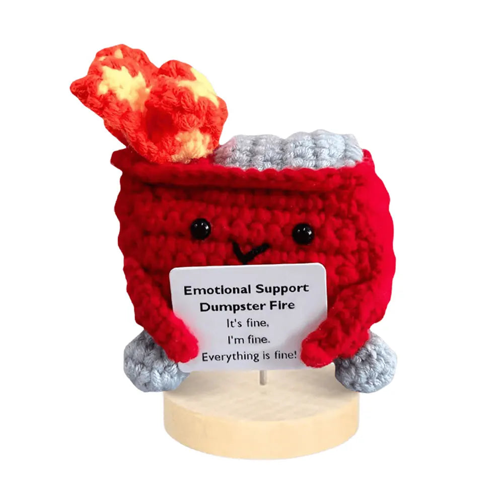 Crochet Dumpster Fire – Support Gift