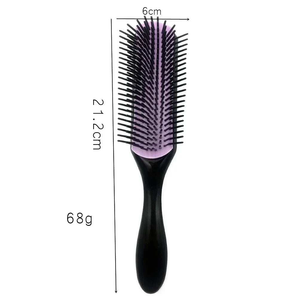 9-Row Detangling Hair Styling Brush