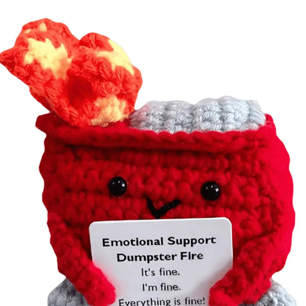 Crochet Dumpster Fire – Support Gift