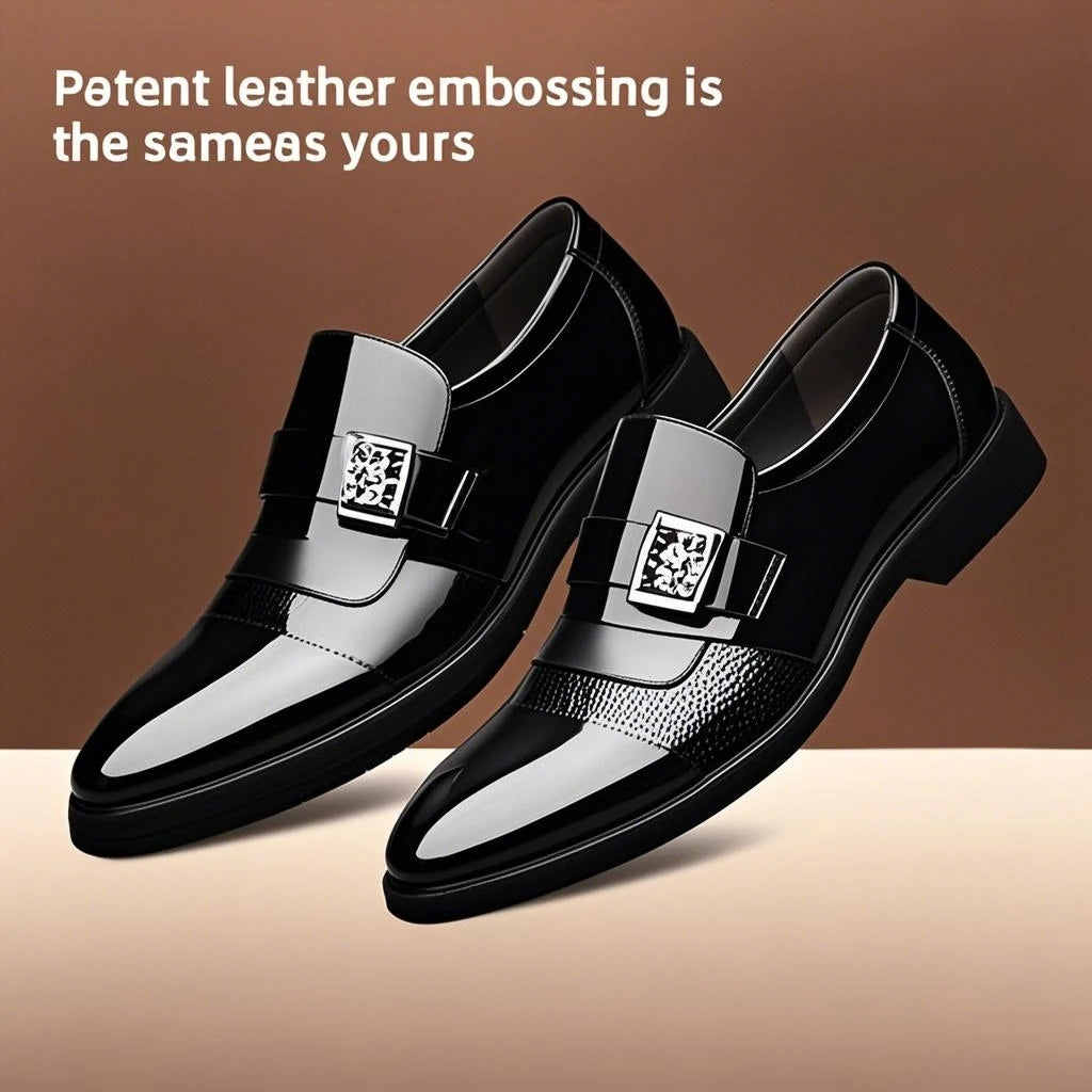 Men's Leather Formal Oxford Dress Shoes