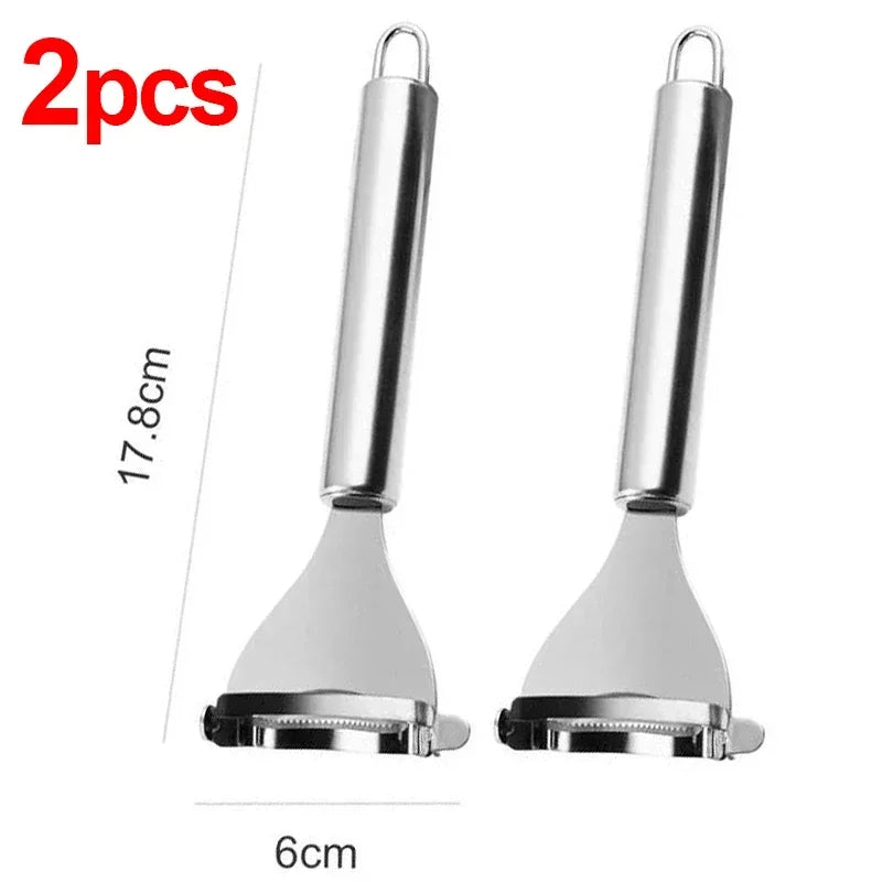 Stainless Steel Serrated Corn Peeler