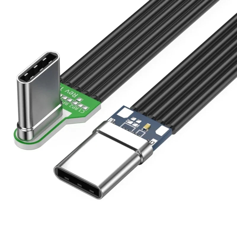 USB-C Angled Cable 60W Fast