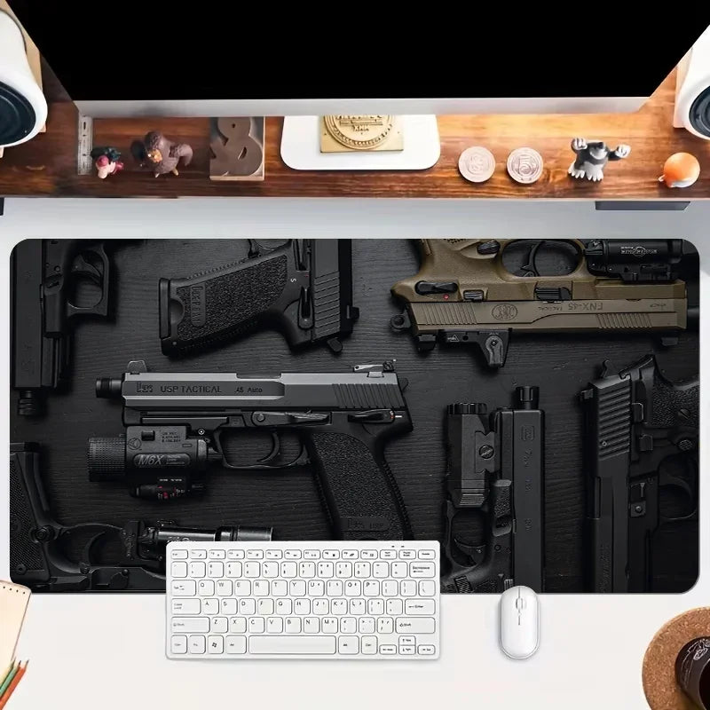 ftvae Gun Parts XXL Gaming Mouse Pad