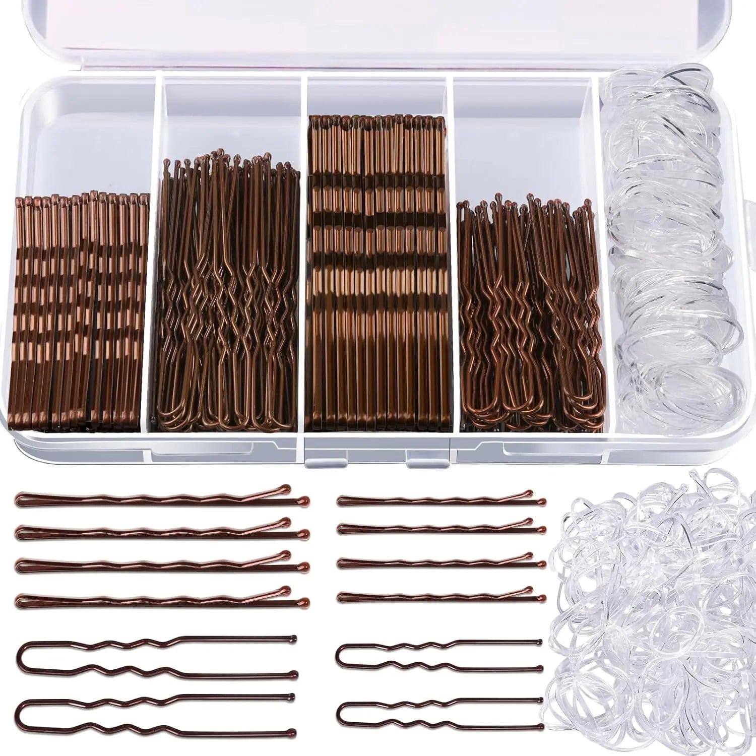 300 Pcs Hair Clip & Bobby Pin Set