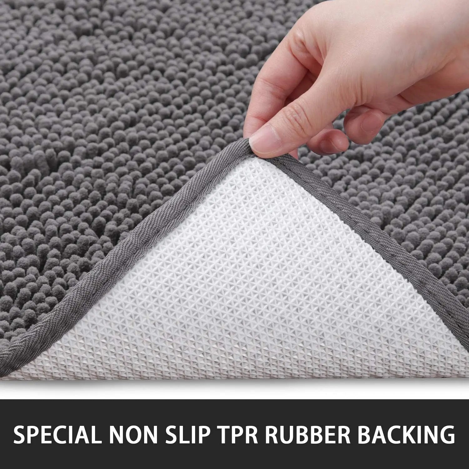 Soft Plush Non Slip Bath Mat Rug
