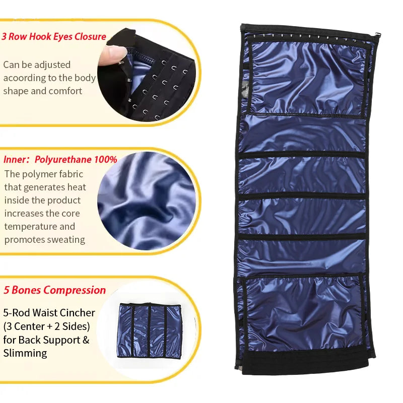 Damen Sauna Taillen-Schlankheitsgürtel