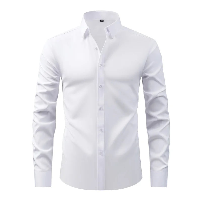 Men's Classic Long Sleeve Casual Shirt