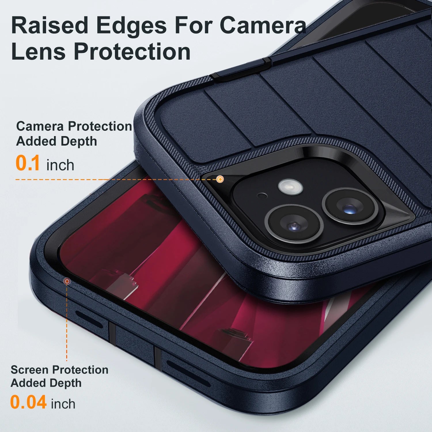 Rugged 3-Layer iPhone 11 Kickstand Case