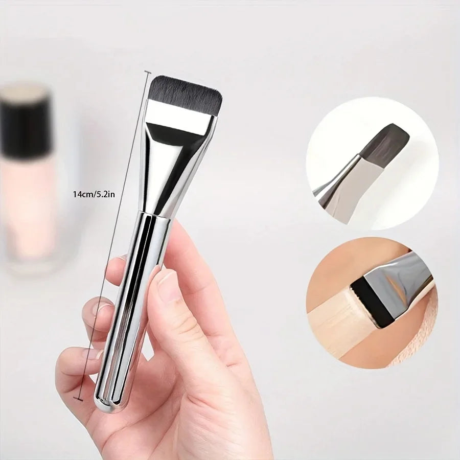Ultra-thin Flat-head Foundation Brush