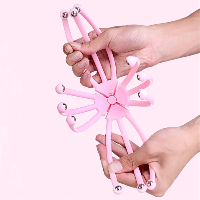 12-Claw Steel Ball Head Scalp Massager