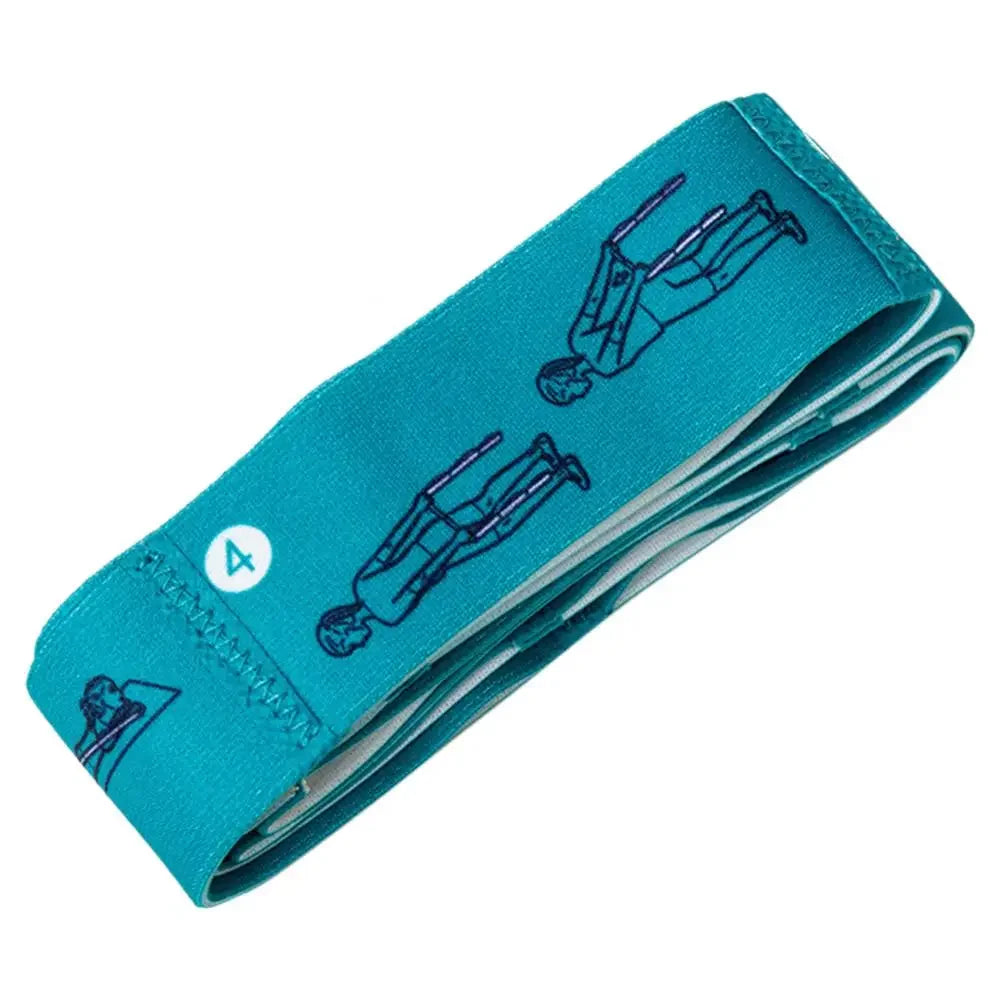 Elastisches Yoga- und Pilates-Widerstandsband