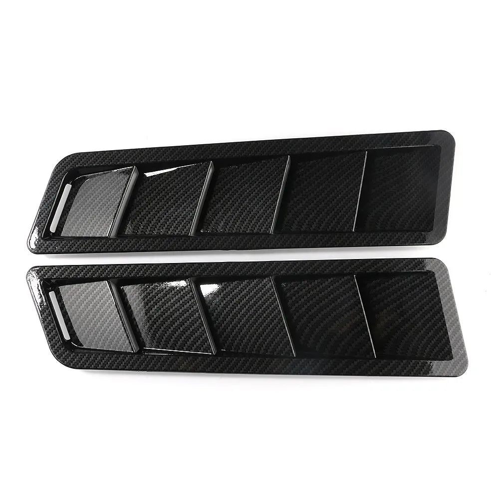 2Pcs Universal Car Hood Scoop Trim