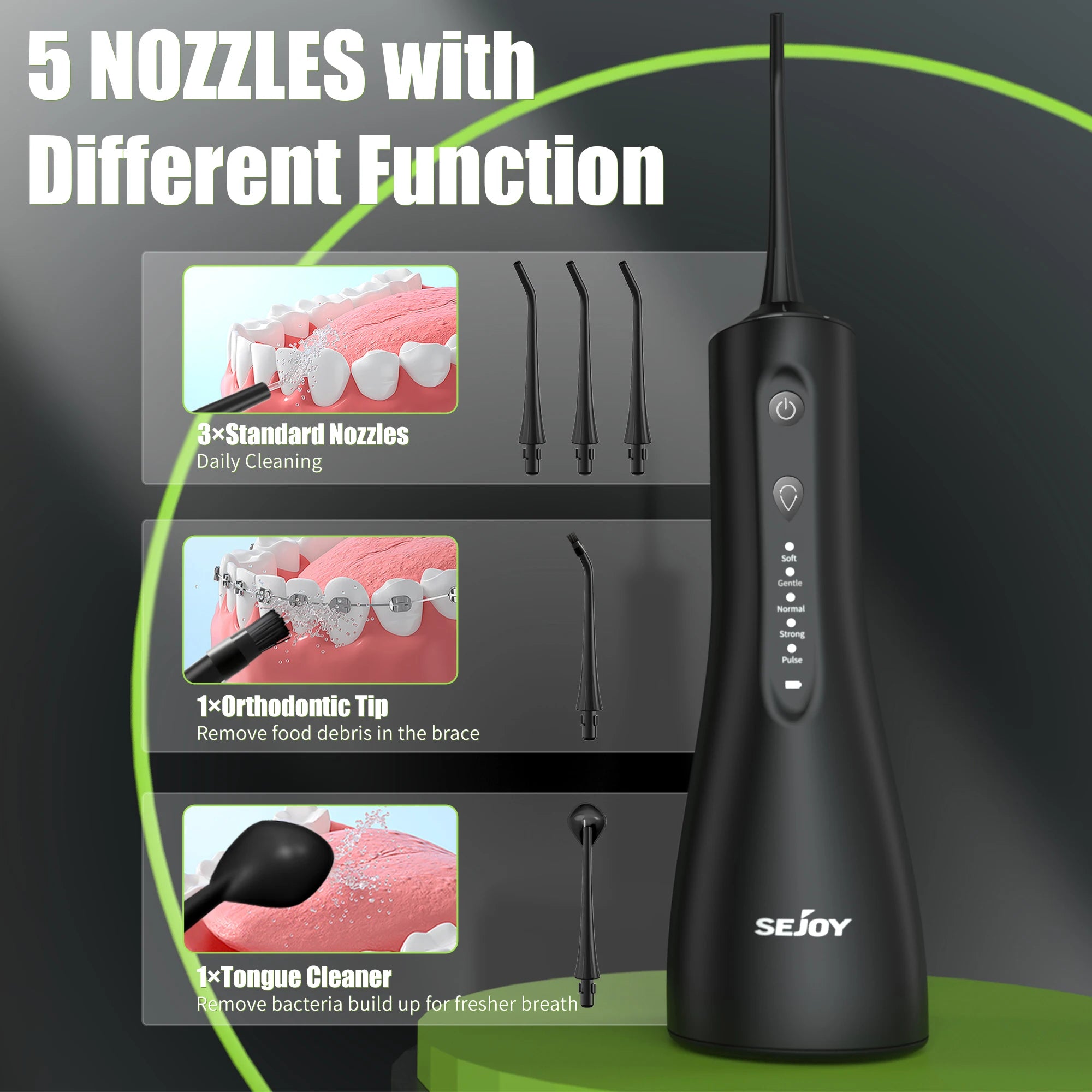 SEJOY Portable USB Dental Flosser