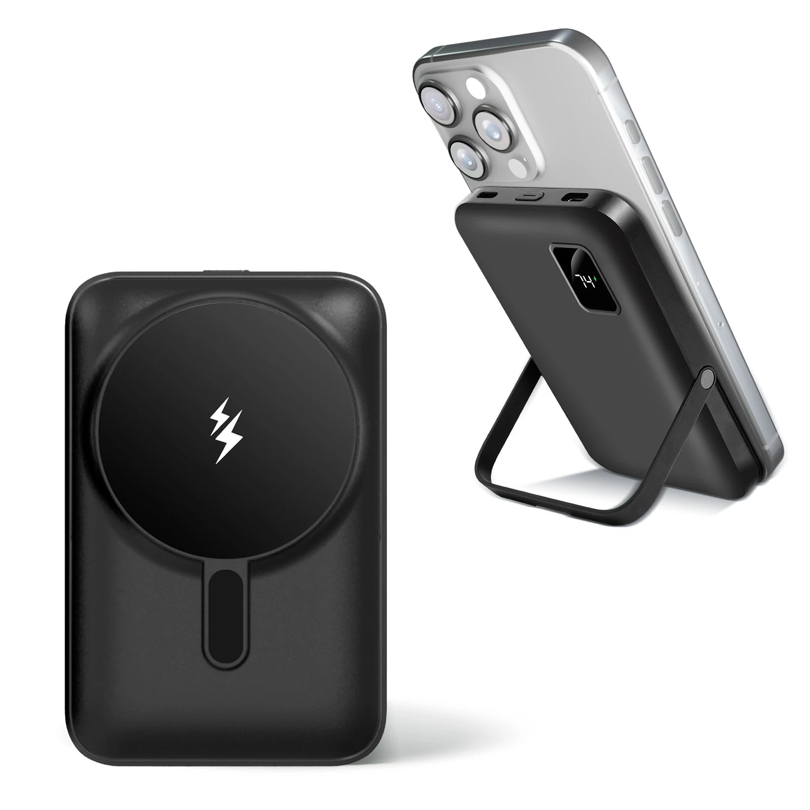 Magnetische kabellose 10000-mAh-Powerbank