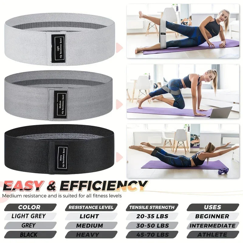 Gradient Crochet Deep Squat Resistance Band