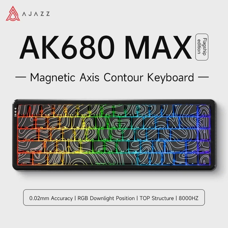 AJAZZ AK680MAX Kabelgebundene mechanische Tastatur
