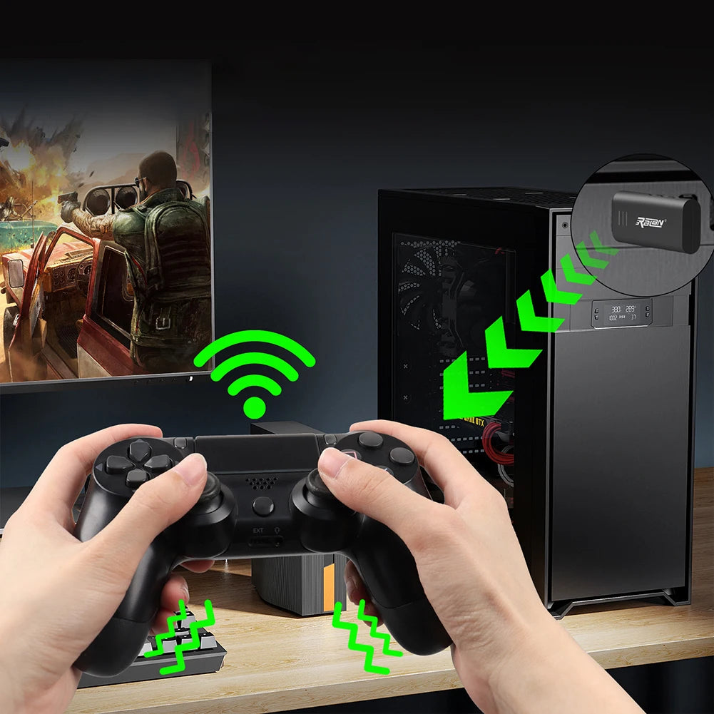 Wireless USB Adapter for PS4/PS5/PC