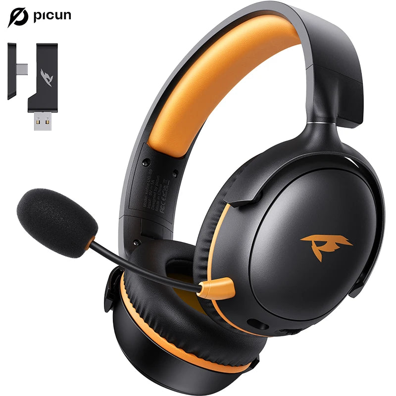 Picun G3 Wireless Gaming Headset Mic