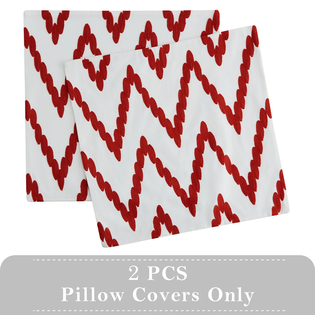 Yellow Embroidered Pillow Covers