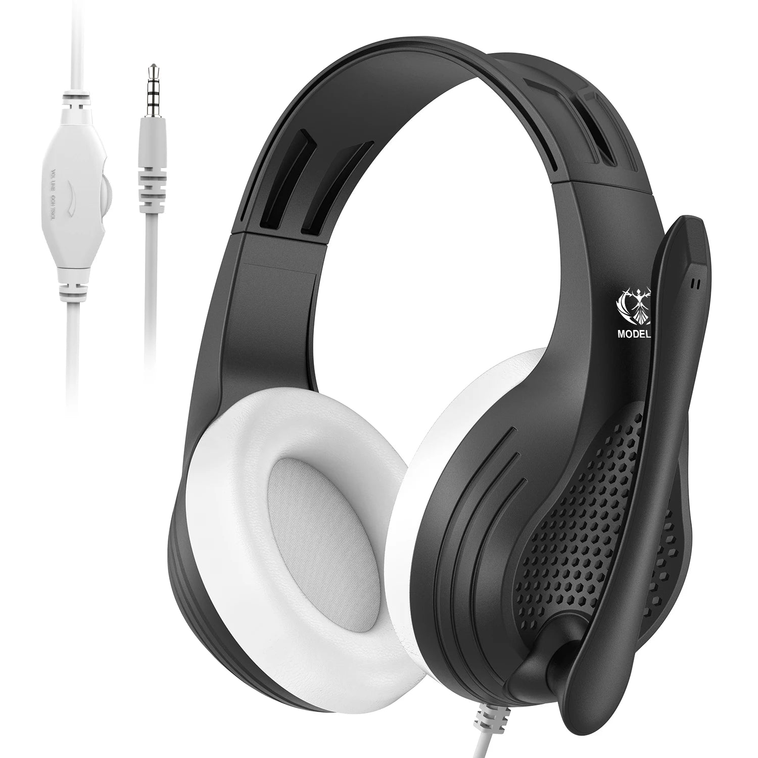 3,5-mm-Kabel-Over-Ear-Kopfhörer mit Geräuschunterdrückung