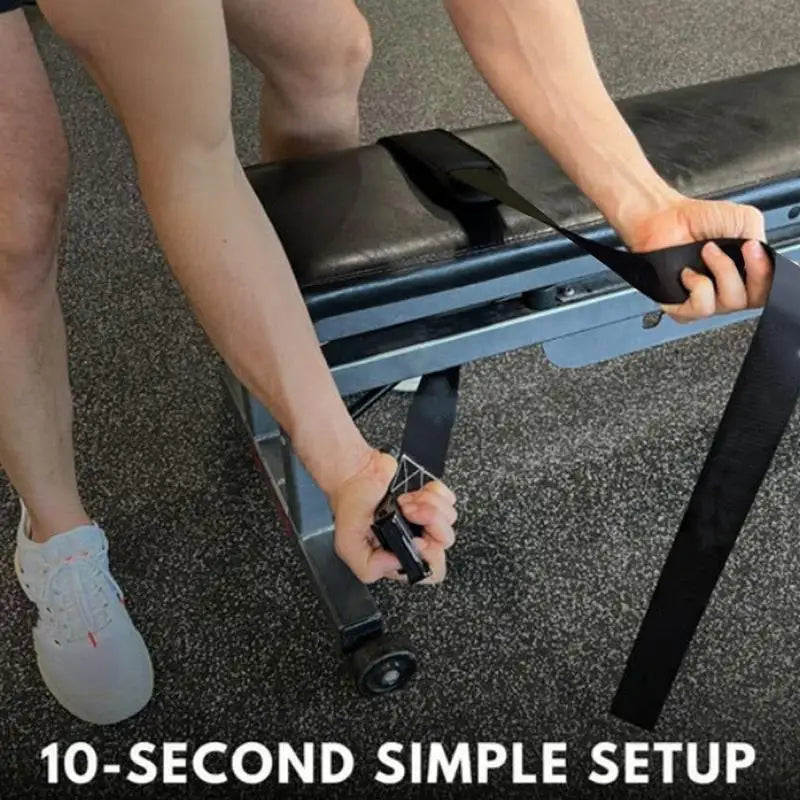 Oberschenkel-Stretchband mit Knöchelband