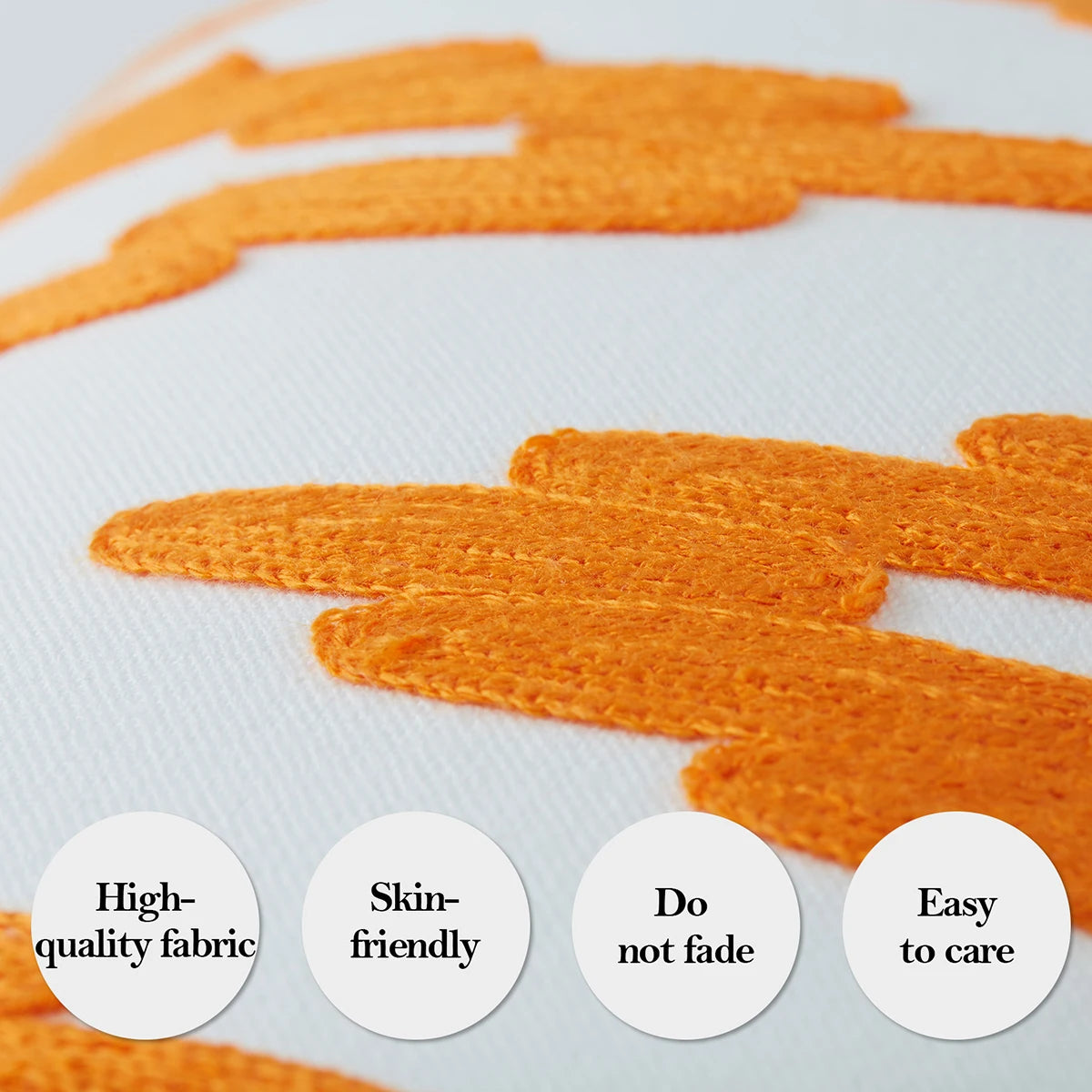 Yellow Embroidered Pillow Covers