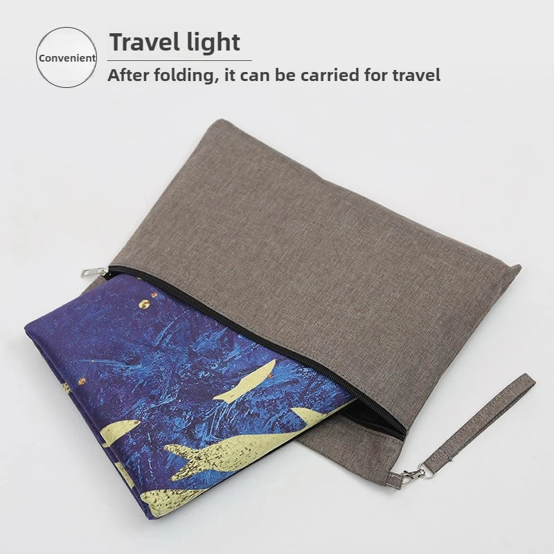 Suede Non-Slip Yoga Mat Topper