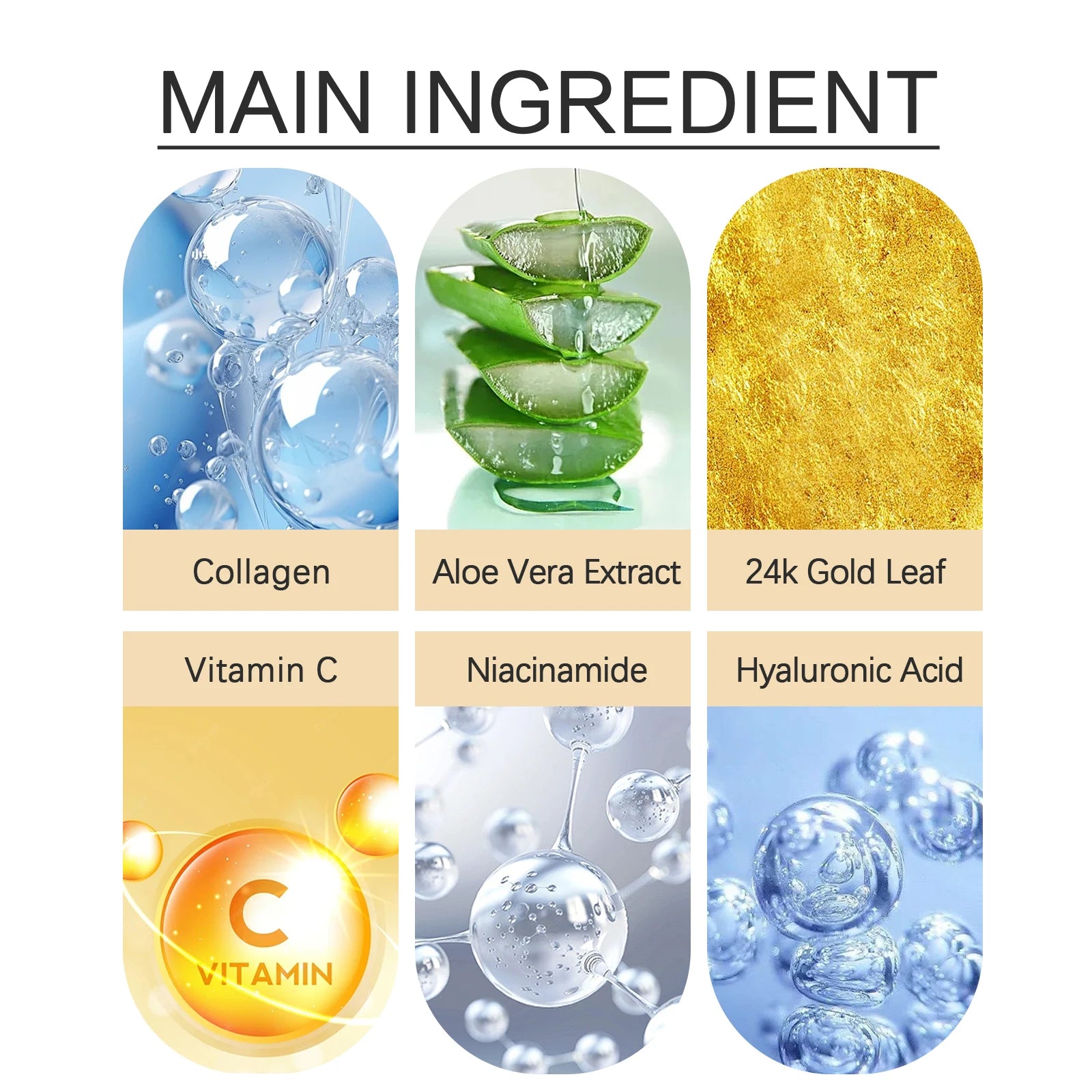 Jaysuing 24K Gold Collagen Eye Mask