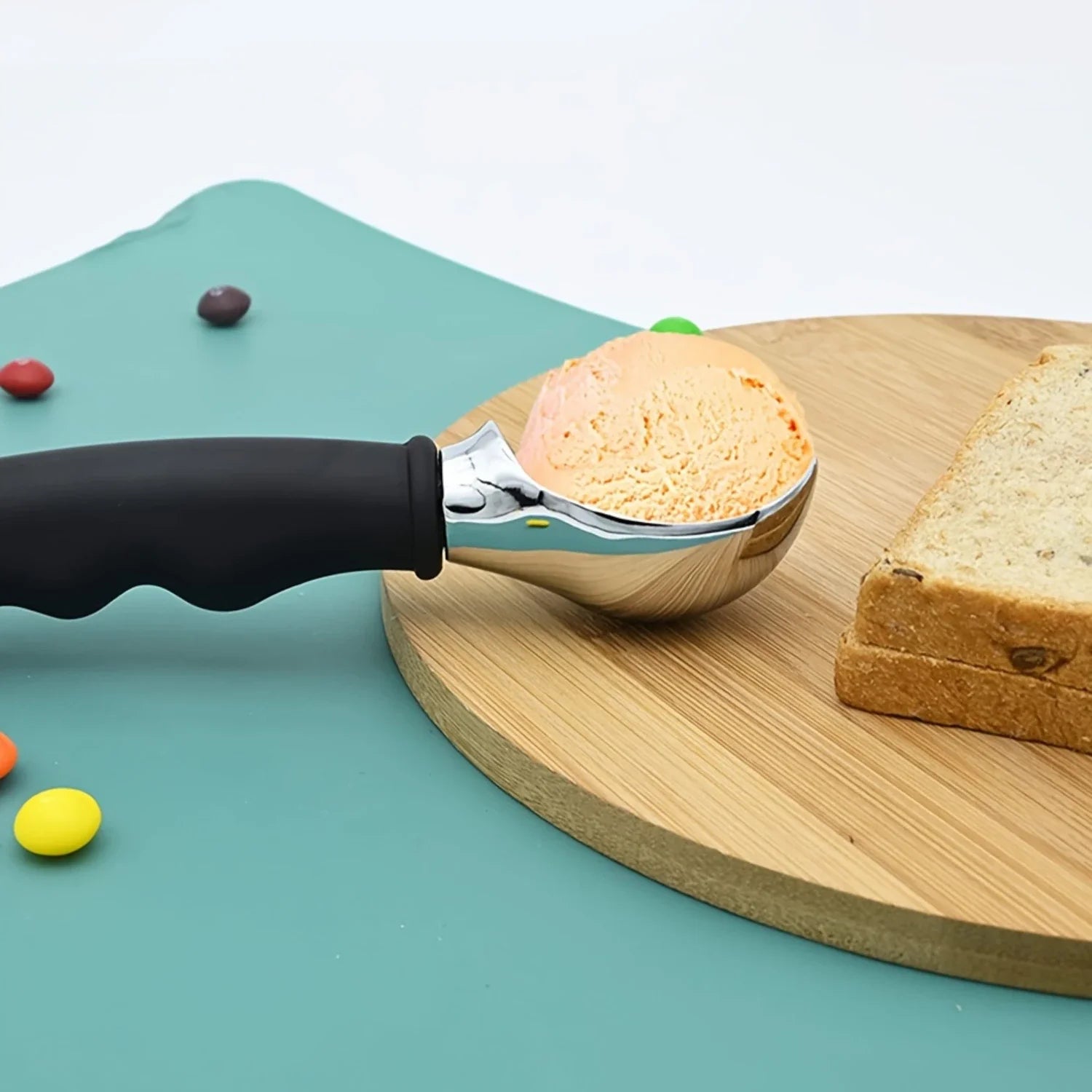 Reusable Metal Ice Cream & Melon Scoop