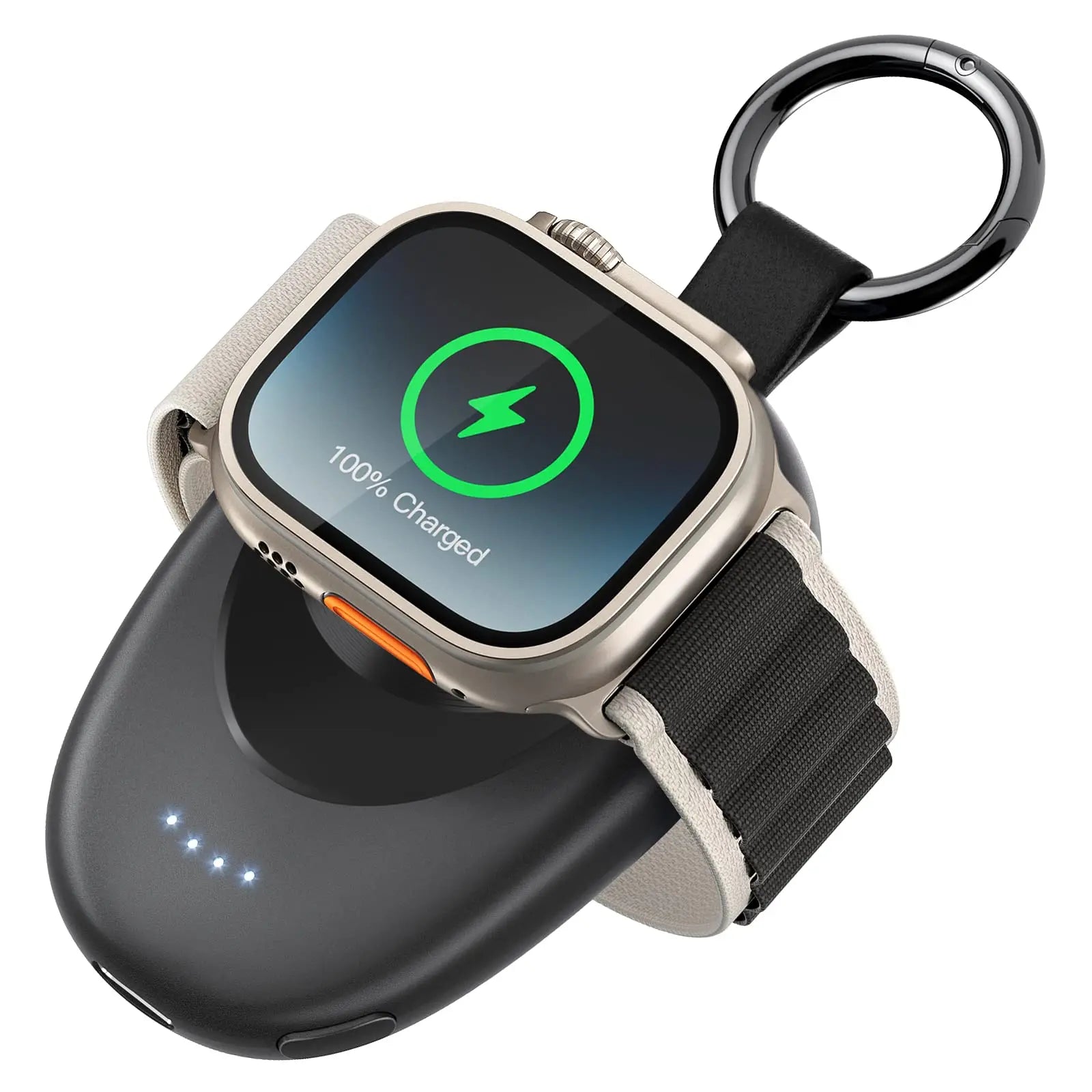 Portable Apple Watch Wireless Charger Keychain