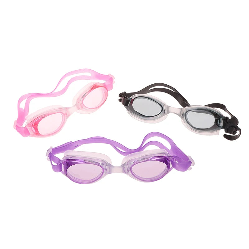 Kids Anti-Fog Swim Goggles w/ Earplugs